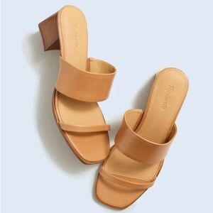 Madewell Kaitlin Sandal Tan Leather